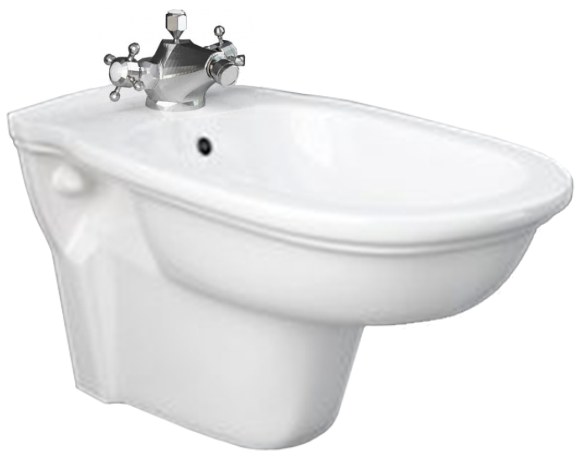 Биде подвесное Rak Ceramics Washington WT08AWHA