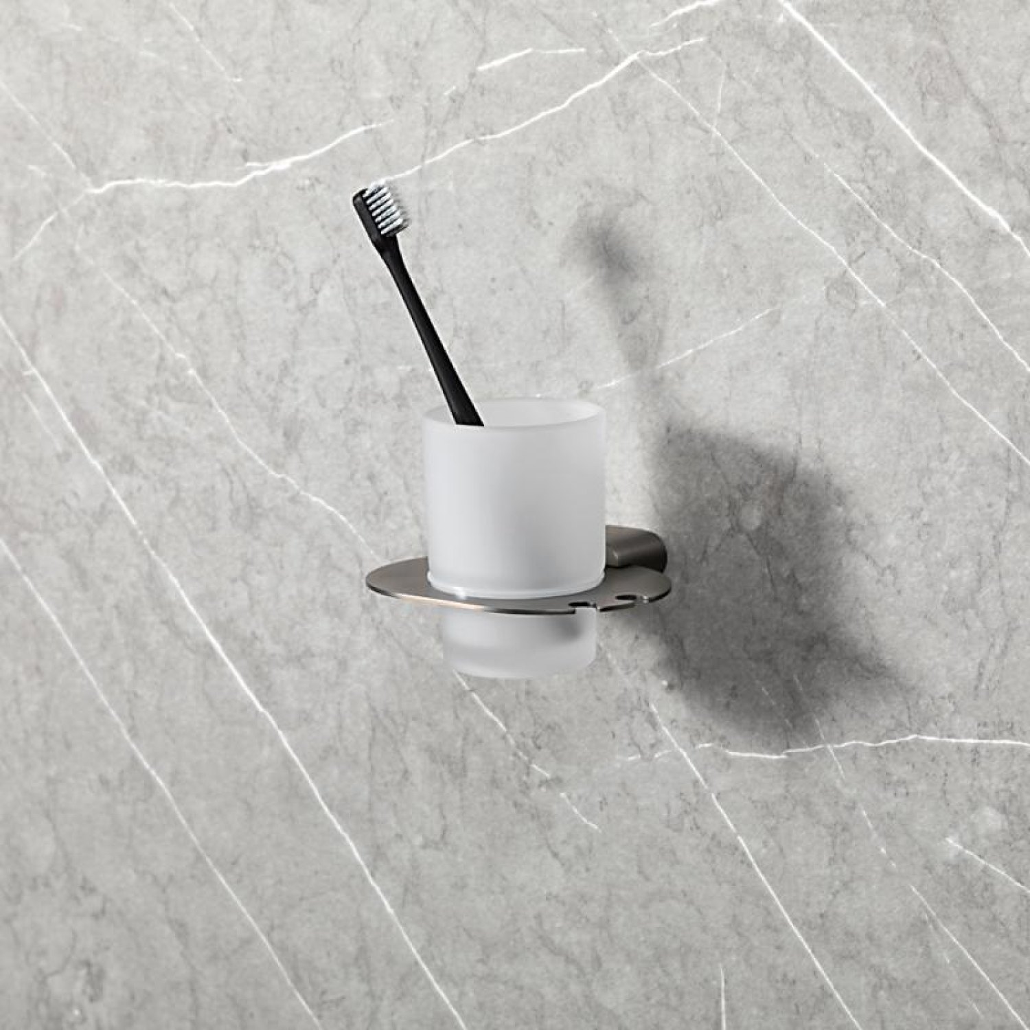 Стакан GAPPO с держателеи G30906-9 Оружейная сталь