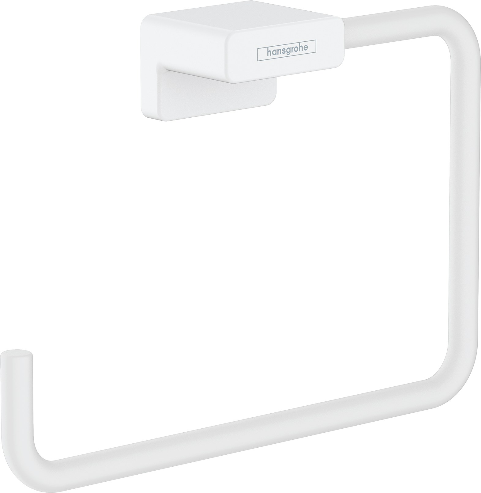 Держатель для полотенца, кольцевой, белый Hansgrohe AddStoris 41754700