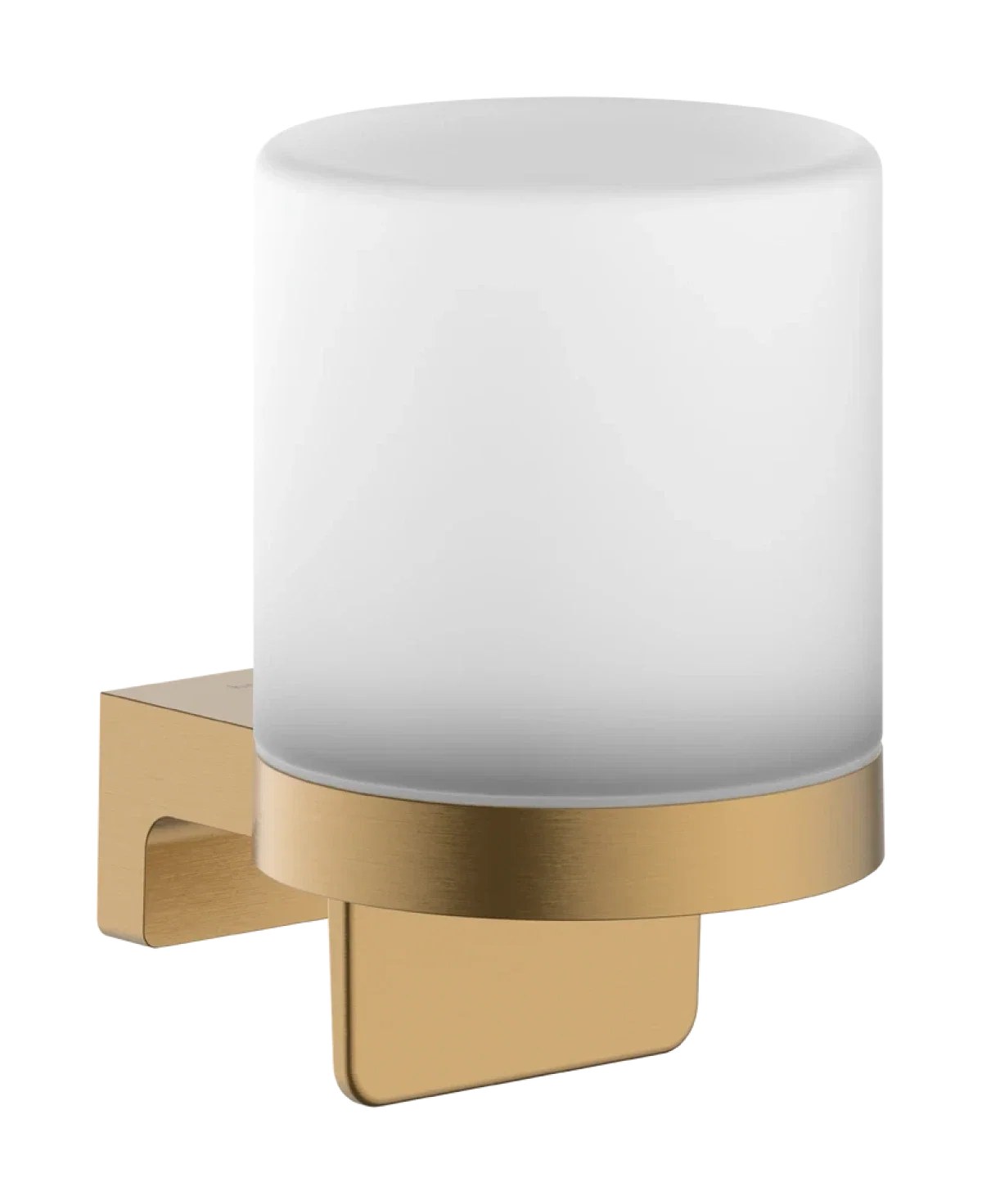 Дозатор жидкого мыла с держателем, бронза Hansgrohe AddStoris S 41765140