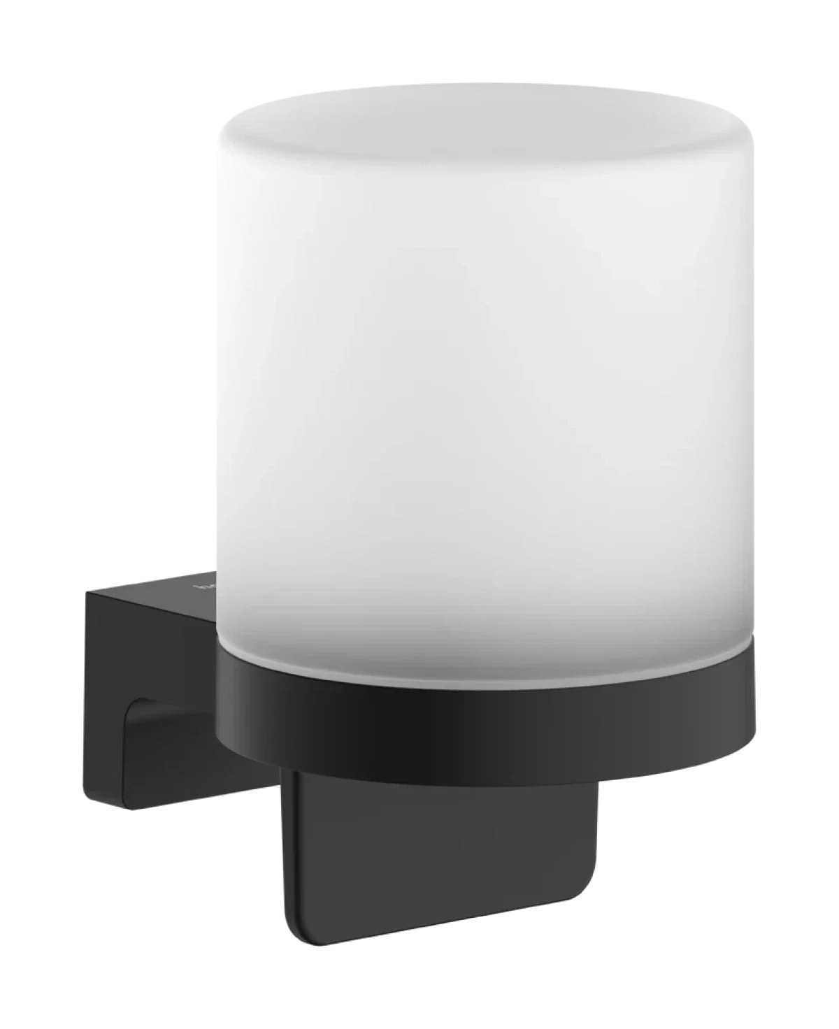 Дозатор жидкого мыла с держателем, черный Hansgrohe AddStoris S 41765670