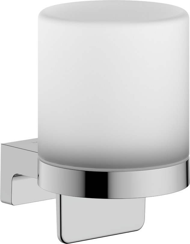 Дозатор жидкого мыла с держателем, хром Hansgrohe AddStoris 41765000