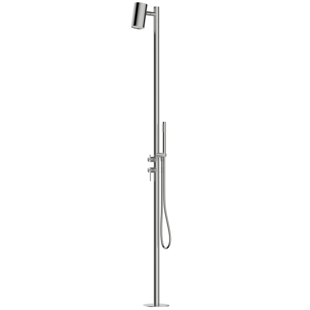 Душ ABBER Wasser Kreis 316 AF8180BST, брашированная сталь