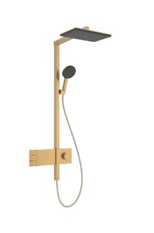 Душевая система с термостатом для душа, бронза Hansgrohe Raindance Alive Q 24591140