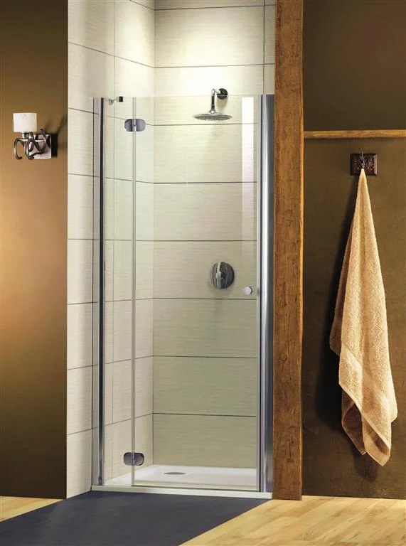 Душевая дверь 1000х1850, правая, графитовое стекло, хром Radaway Torrenta DWJ 32020-01-05N