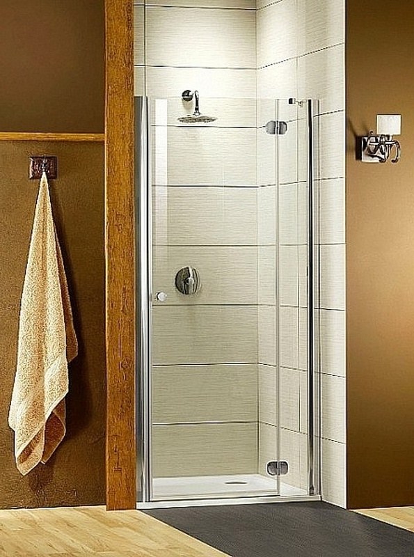 Душевая дверь 1000х1850, правая, каррэ стекло, хром Radaway DWJ Torrenta 32020-01-10N
