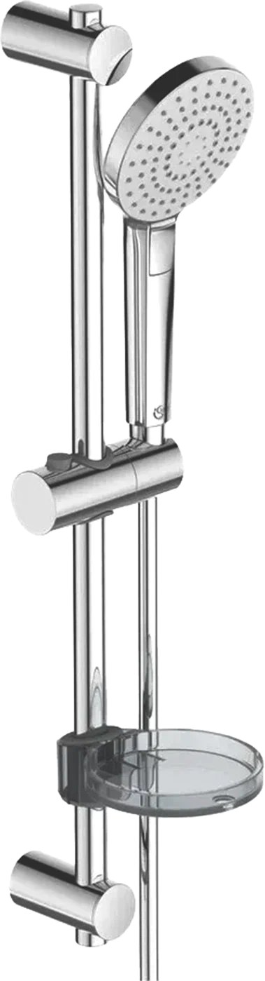 Душевой гарнитур 600, с мыльницей, хром Ideal Standard IdealRain Evo Round L3 B2620AA