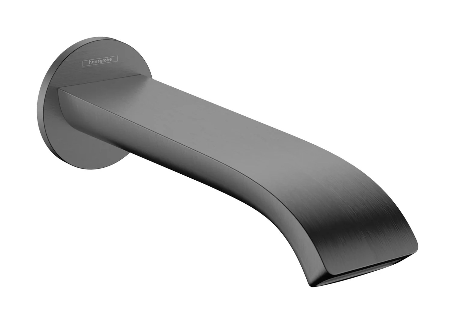 Излив для ванны, шлиф. черный хром Hansgrohe Vivenis 75410340