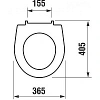 Крышка-сиденье для унитаза Jika Lyra Plus 8933803000639