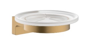Мыльница с держателем, бронза Hansgrohe AddStoris S 41766140