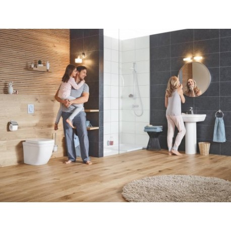 Напольный приставной безободковый унитаз GROHE 39339000/39330001 Euro Ceramic (Германия)