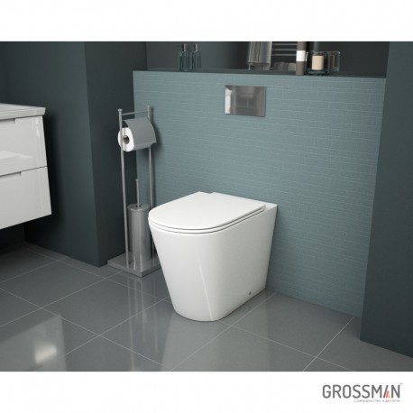 Напольный унитаз GROSSMAN GR-PR 4450 S приставной