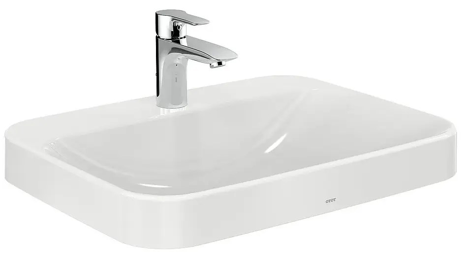 Раковина накладная 60, белый TOTO LF L5616CE