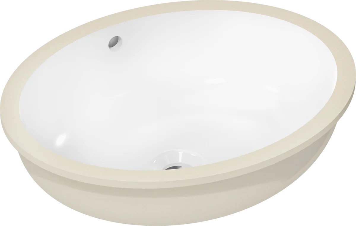 Раковина встраиваемая снизу 45, белая Hansgrohe Xuniva D 60152450