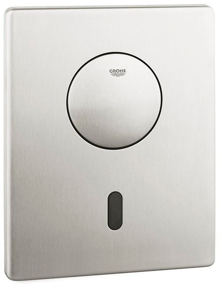 Панель смыва для унитаза, сенсорная, механический смыв, хром Grohe Tectron Skate 37419SD0