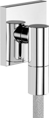 Подключение для душевого шланга с клапаном обратного тока, хром Hansgrohe FixFit Fine S 28882000