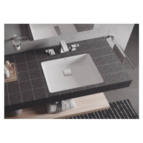 Раковина GROHE Cube Ceramic, встраиваемая 50 см GROHE 3948000H Bau Ceramic (Германия)