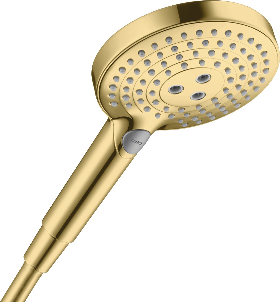 Ручной душ 120, золото Hansgrohe Raindance Select S 3jet 26530990