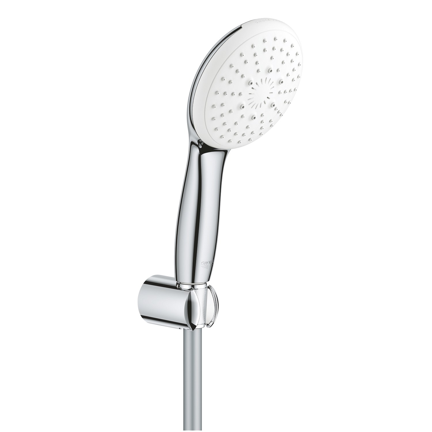 Ручной душ с держателем и шлангом, 3 вида струи, хром Grohe Tempesta 110 27849003