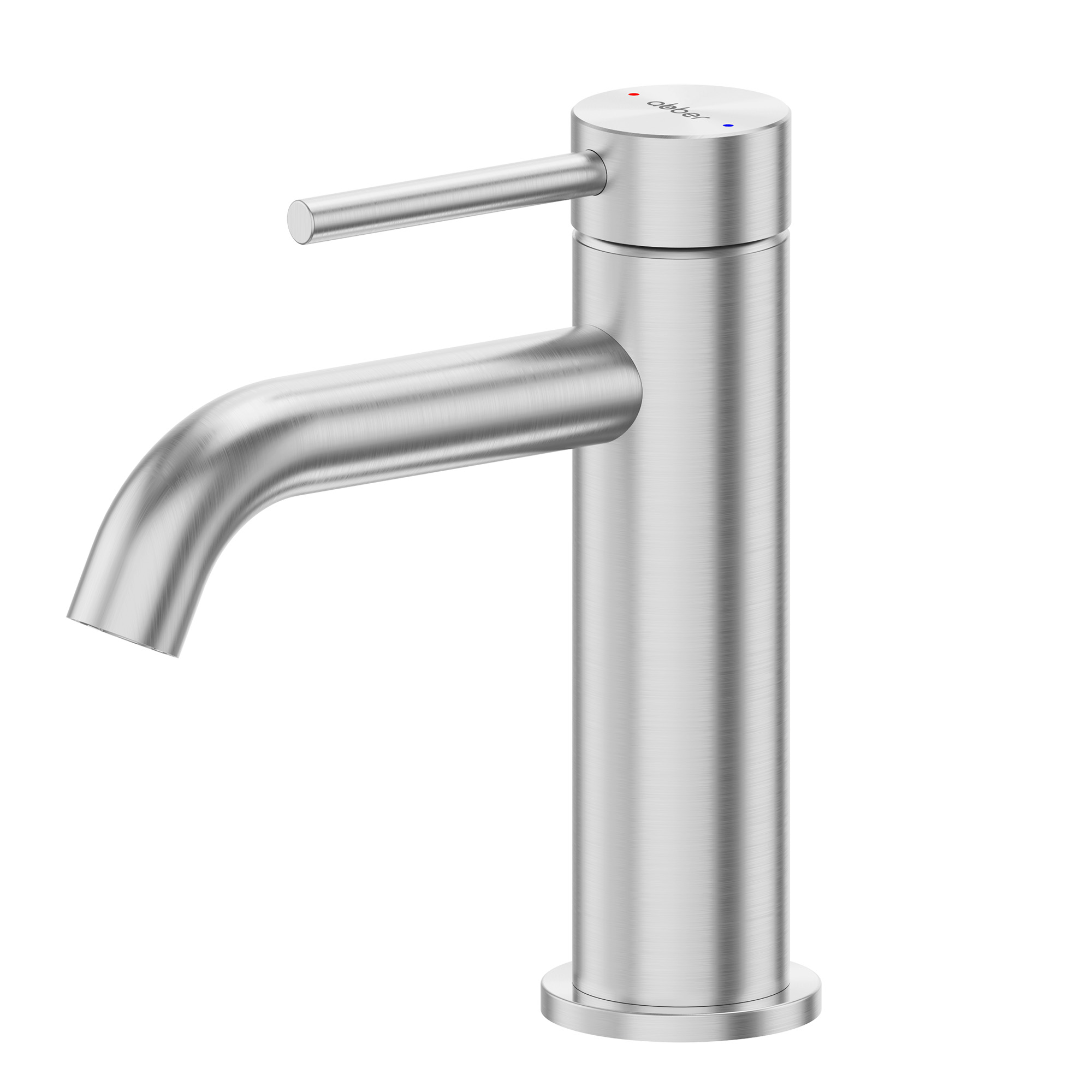 Смеситель ABBER Wasser Kreis 316 AF8110BST для раковины, брашированная сталь