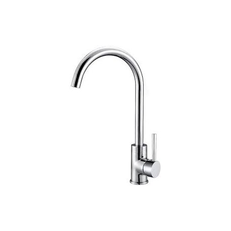 Смеситель для кухни с высоким изливом BRAVAT F 7332366 CP-RUS SLIM (BY DEITSCHE)