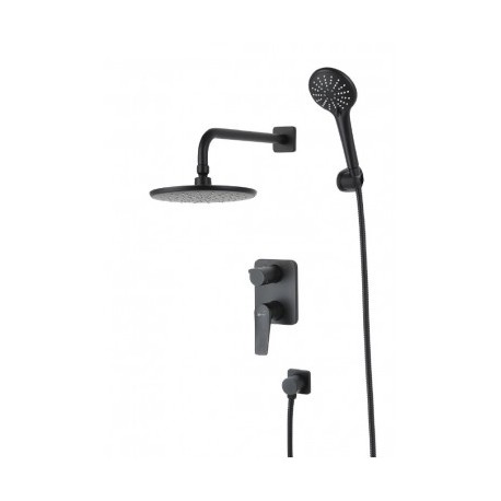 Смеситель Lemark Bronx LM 3729 BL для душа встраиваемый