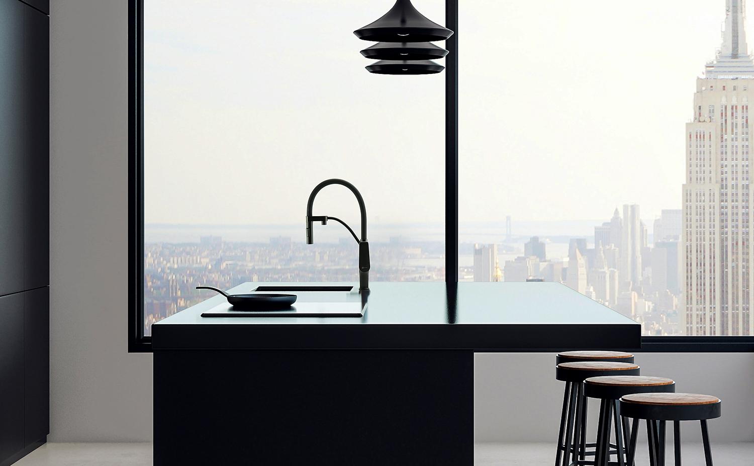 Смеситель Lemark Bronx LM3761BL для кухни с подключением к фильтру с питьевой водой
