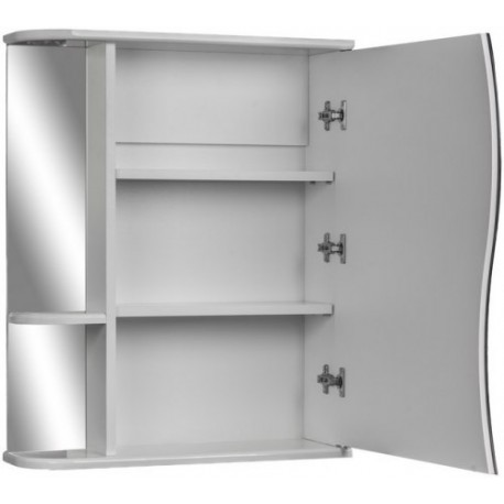 Зеркало-шкаф, правый Айсберг Волна 1 - 60, артикул DA1035HZ (Россия)